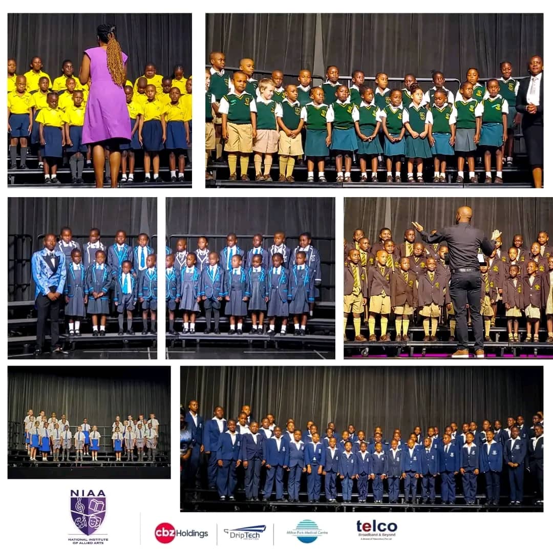 Choir collage